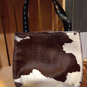 Fossil Cowhide and black leather Hard to find! Collectable item ❤️🩹 Spring 26